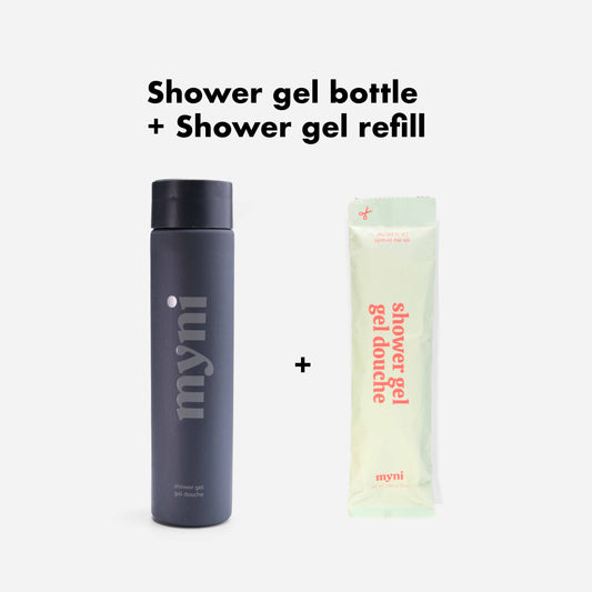 Shower Gel bottle + Free Refill